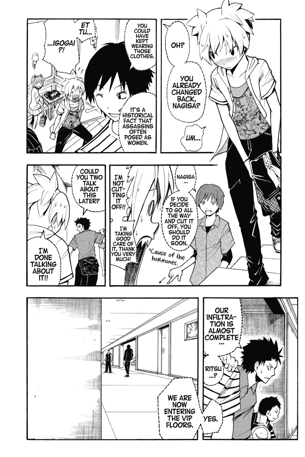Read Assassination Classroom chapter 67 image 1 on Lezhin
