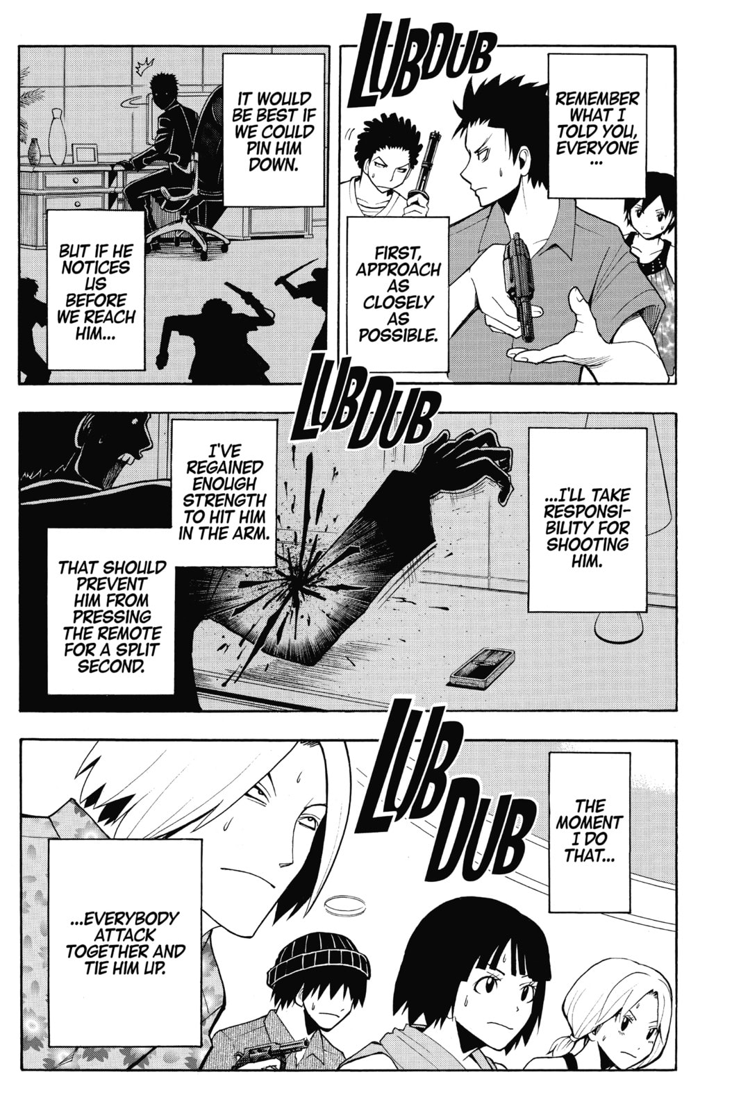 Read Assassination Classroom chapter 69 image 12 on Lezhin