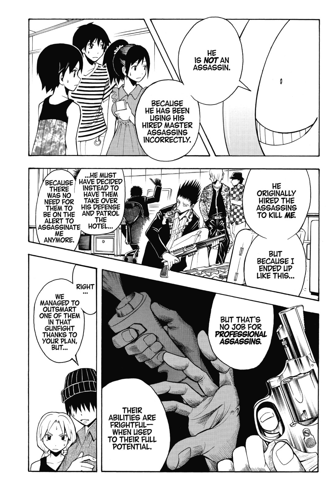 Read Assassination Classroom chapter 69 image 3 on Lezhin