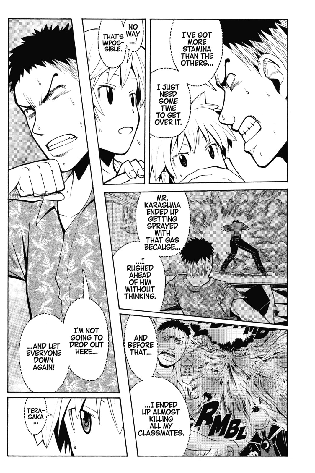 Read Assassination Classroom chapter 69 image 6 on Lezhin