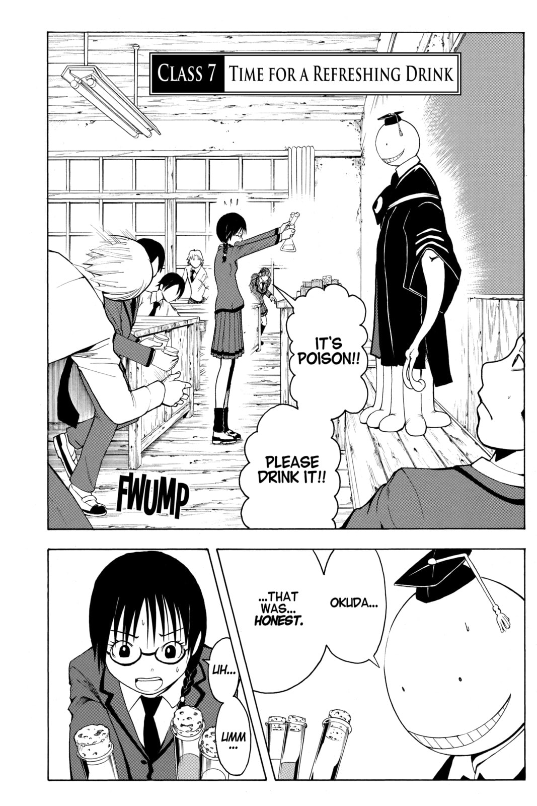 Read Assassination Classroom chapter 7 image 1 on Lezhin