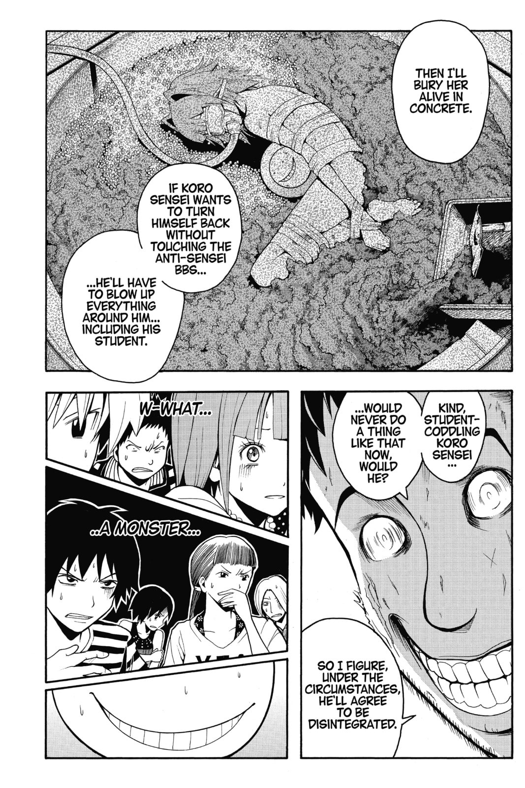 Read Assassination Classroom chapter 70 image 3 on Lezhin