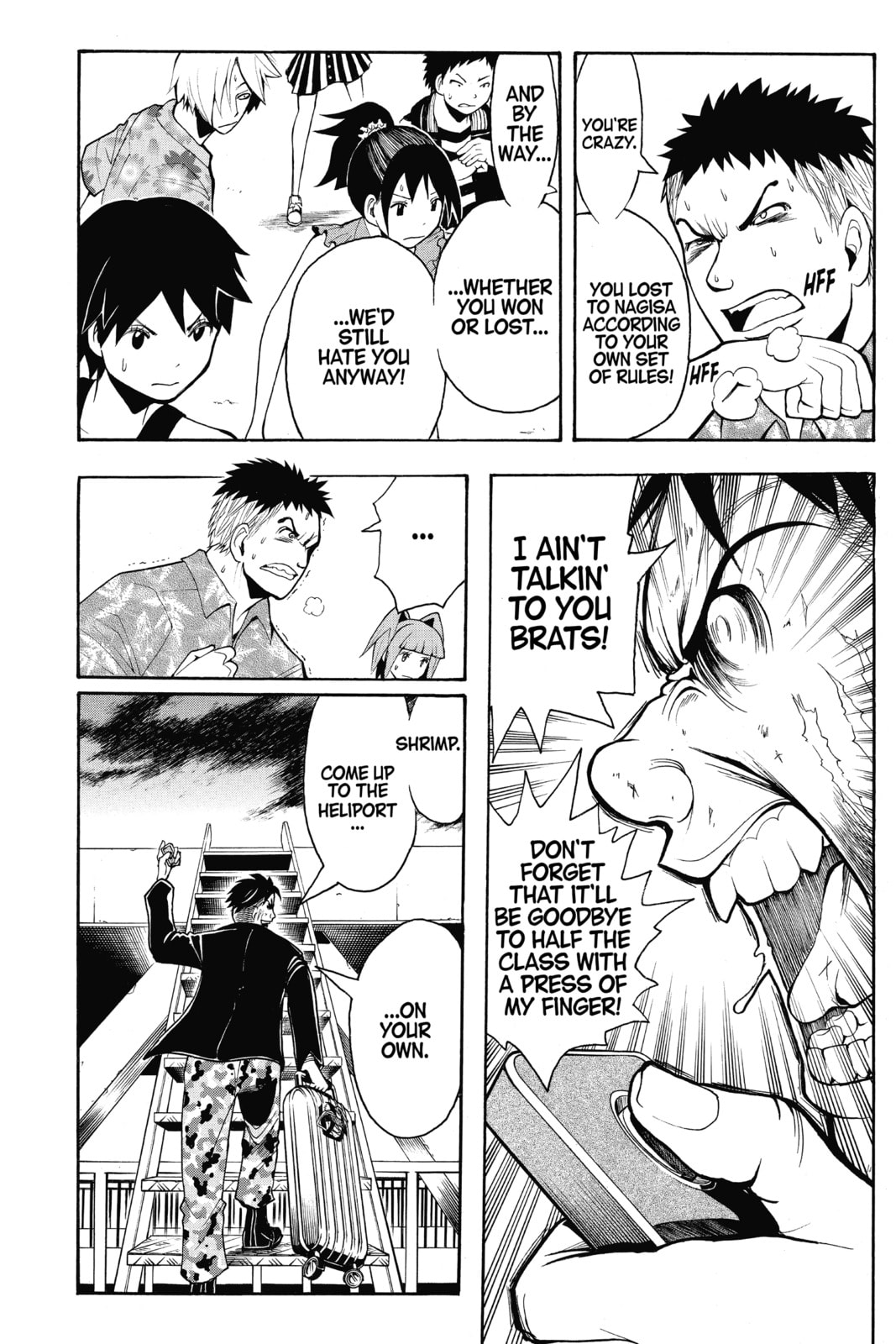 Read Assassination Classroom chapter 70 image 7 on Lezhin