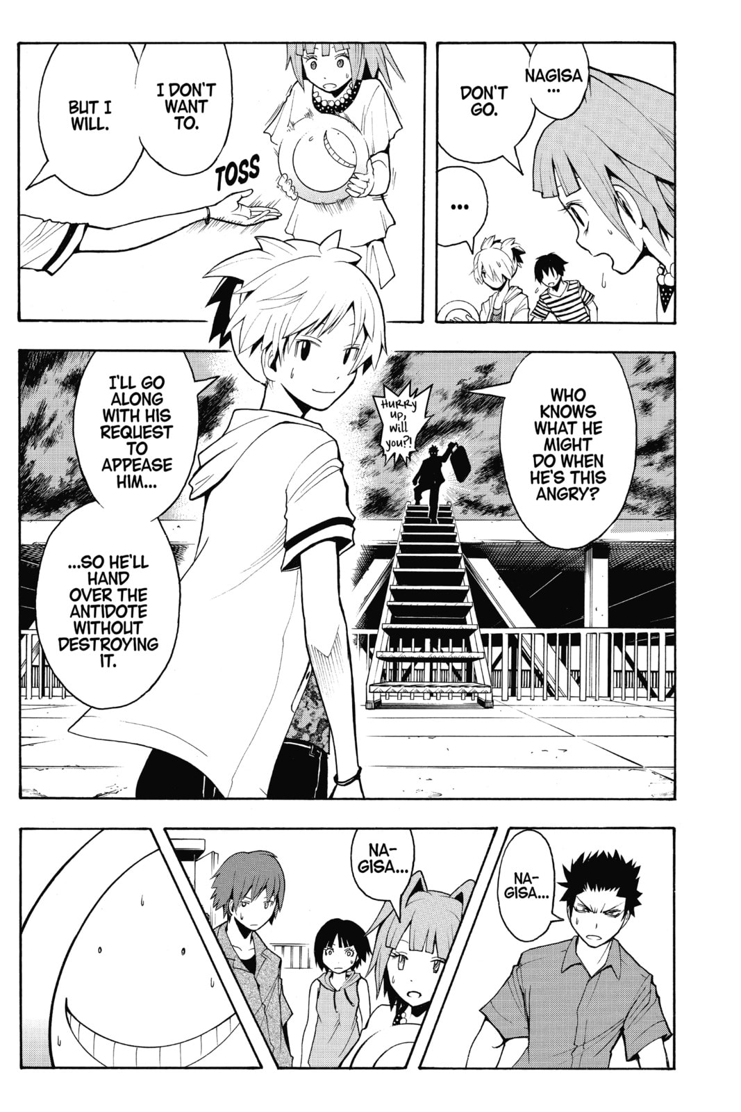 Read Assassination Classroom chapter 70 image 8 on Lezhin