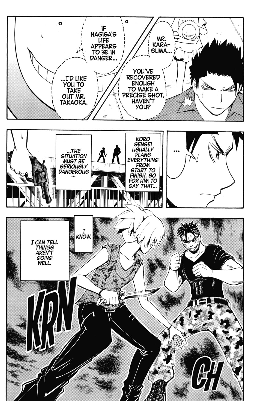 Read Assassination Classroom chapter 71 image 8 on Lezhin