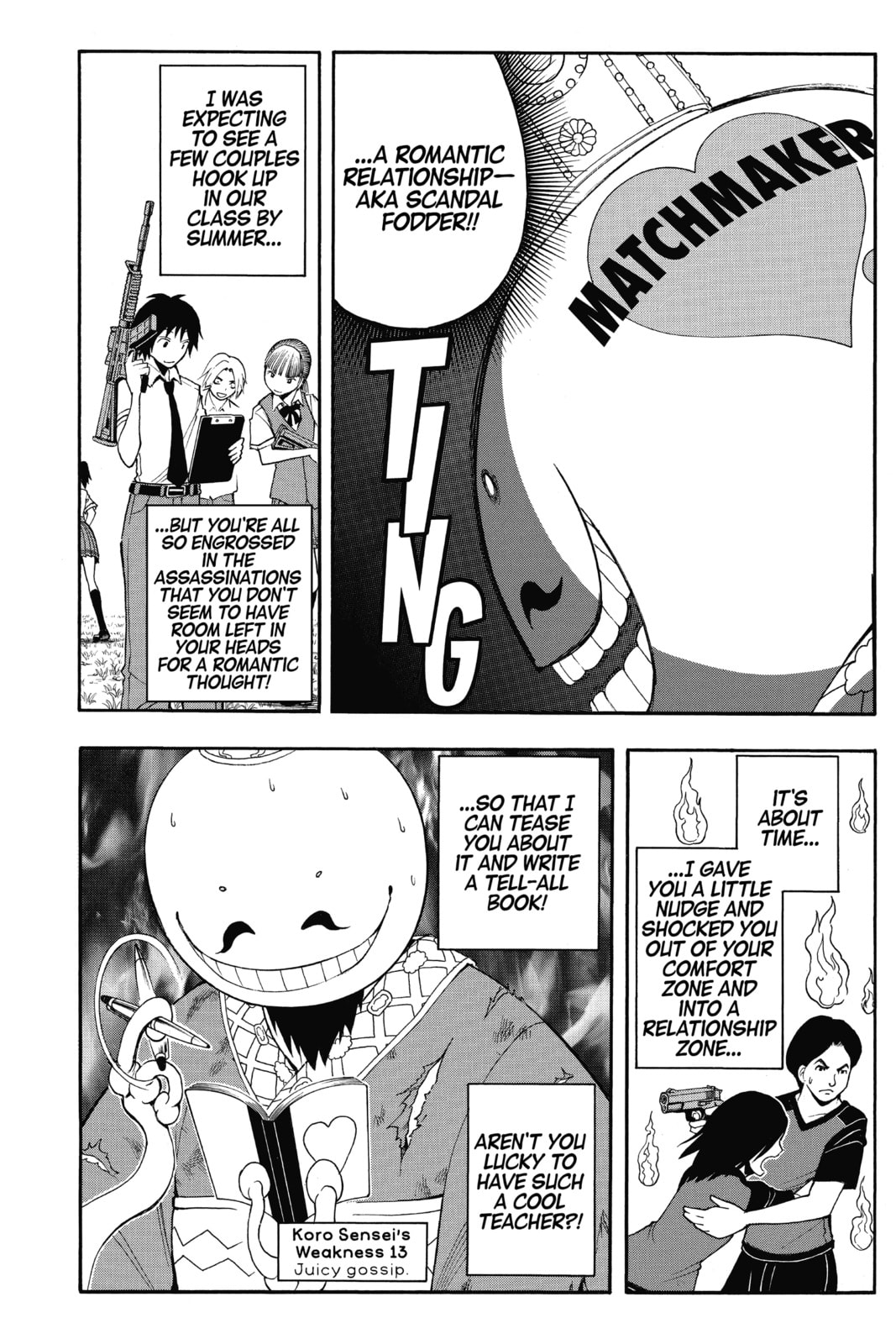 Read Assassination Classroom chapter 74 image 5 on Lezhin
