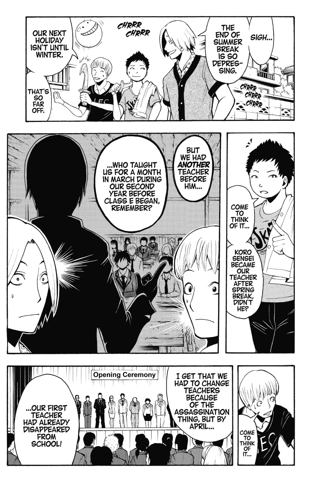 Read Assassination Classroom chapter 76 image 4 on Lezhin