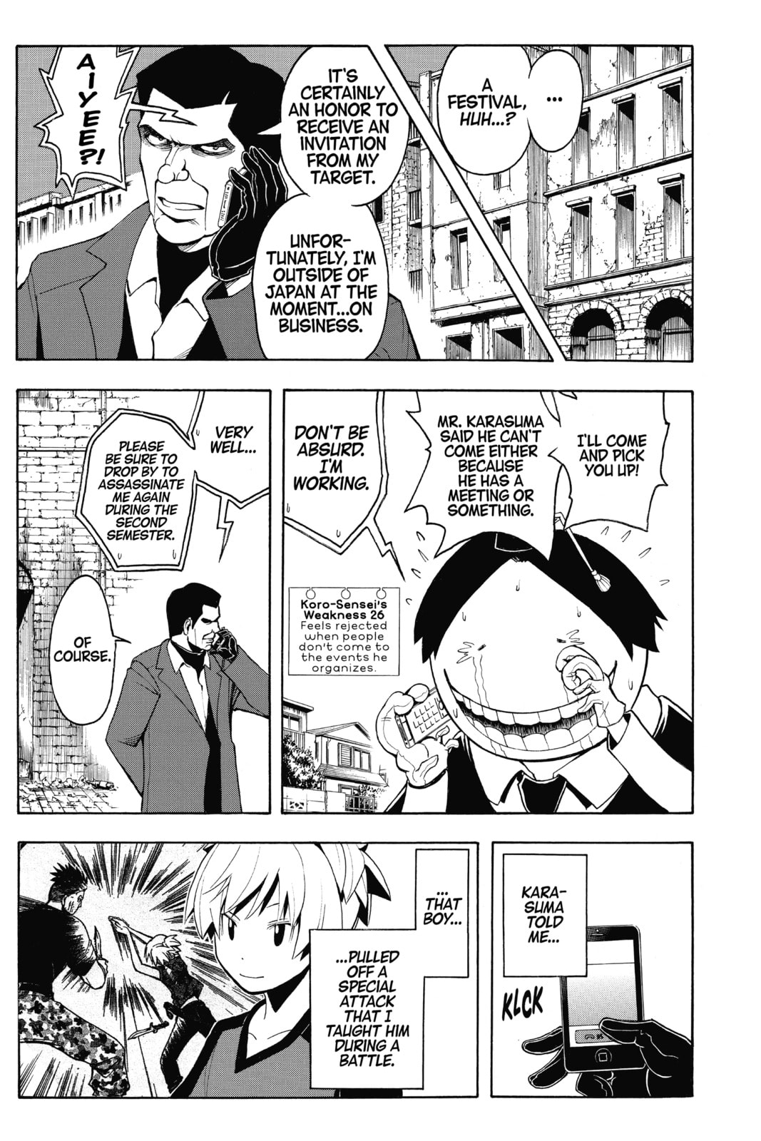 Read Assassination Classroom chapter 76 image 6 on Lezhin