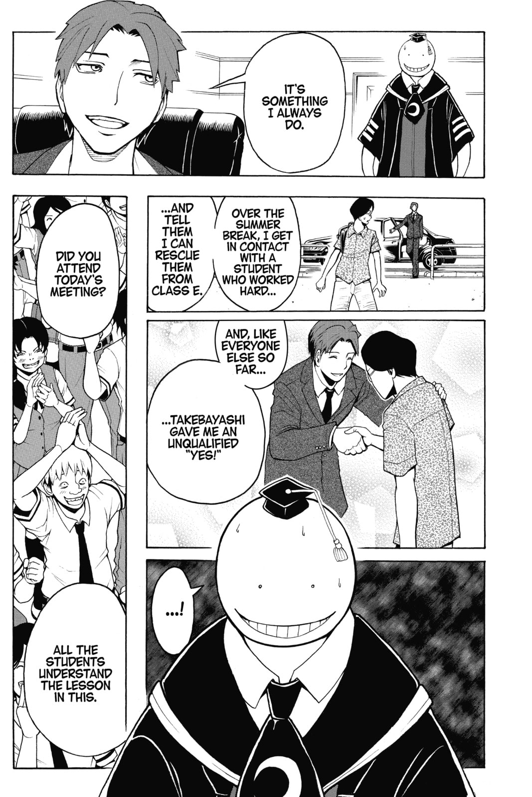 Read Assassination Classroom chapter 77 image 10 on Lezhin