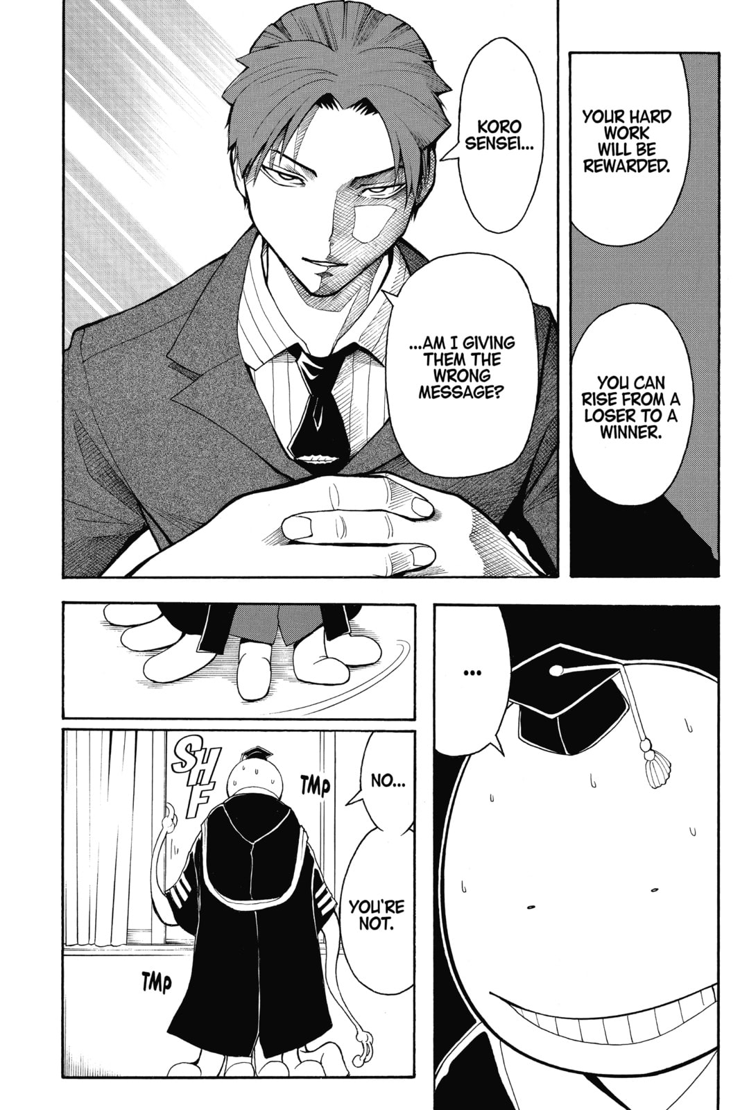 Read Assassination Classroom chapter 77 image 11 on Lezhin