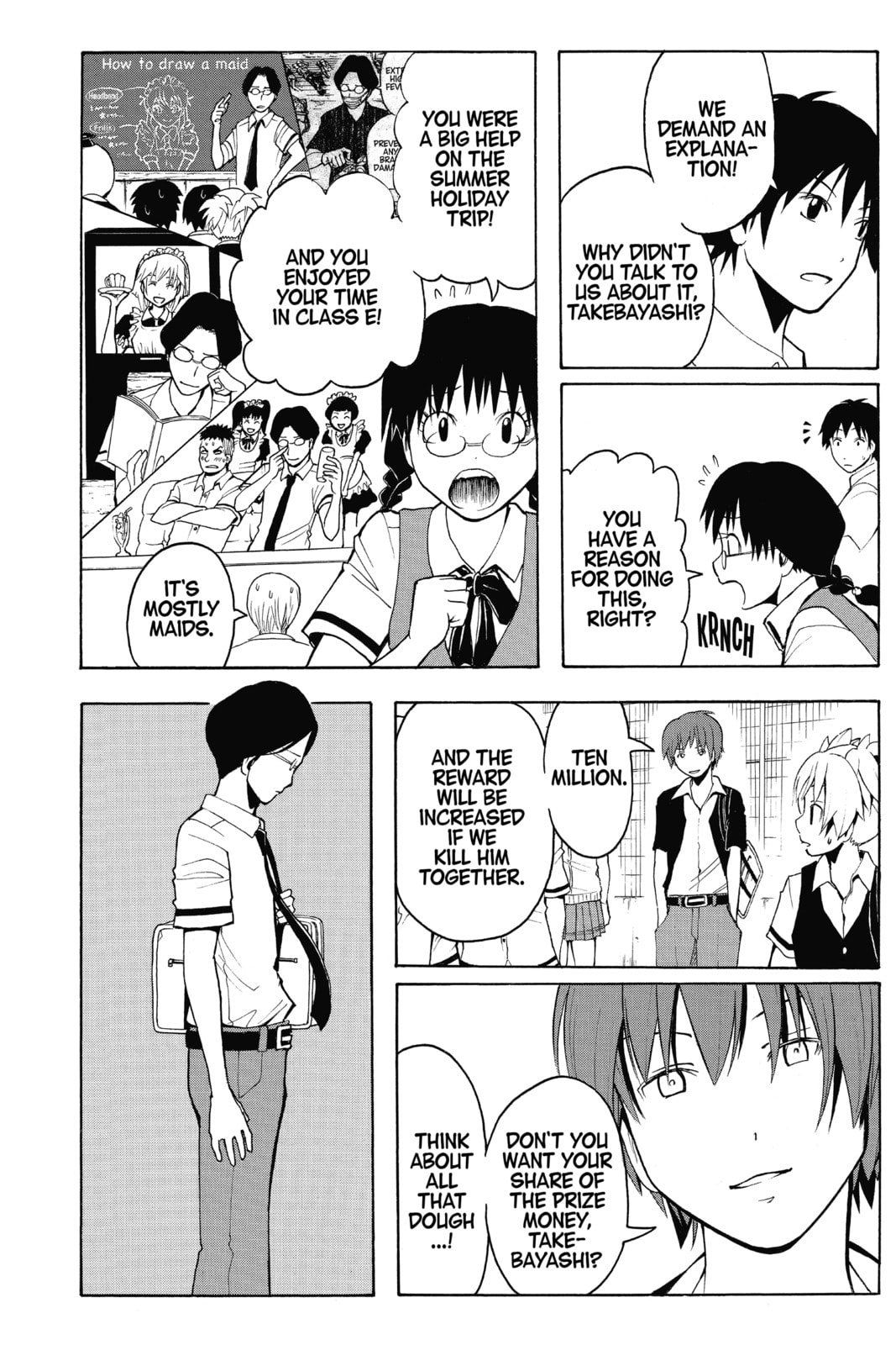 Read Assassination Classroom chapter 77 image 13 on Lezhin