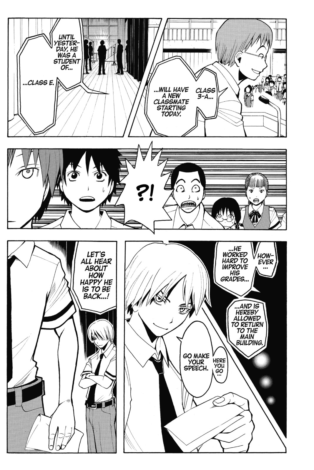 Read Assassination Classroom chapter 77 image 2 on Lezhin