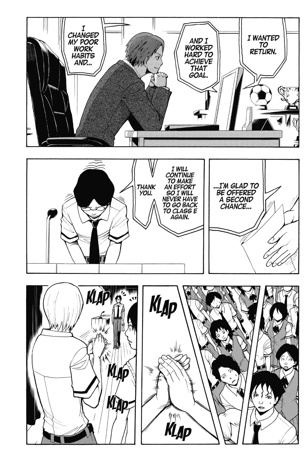 Read Assassination Classroom chapter 77 image 5 on Lezhin