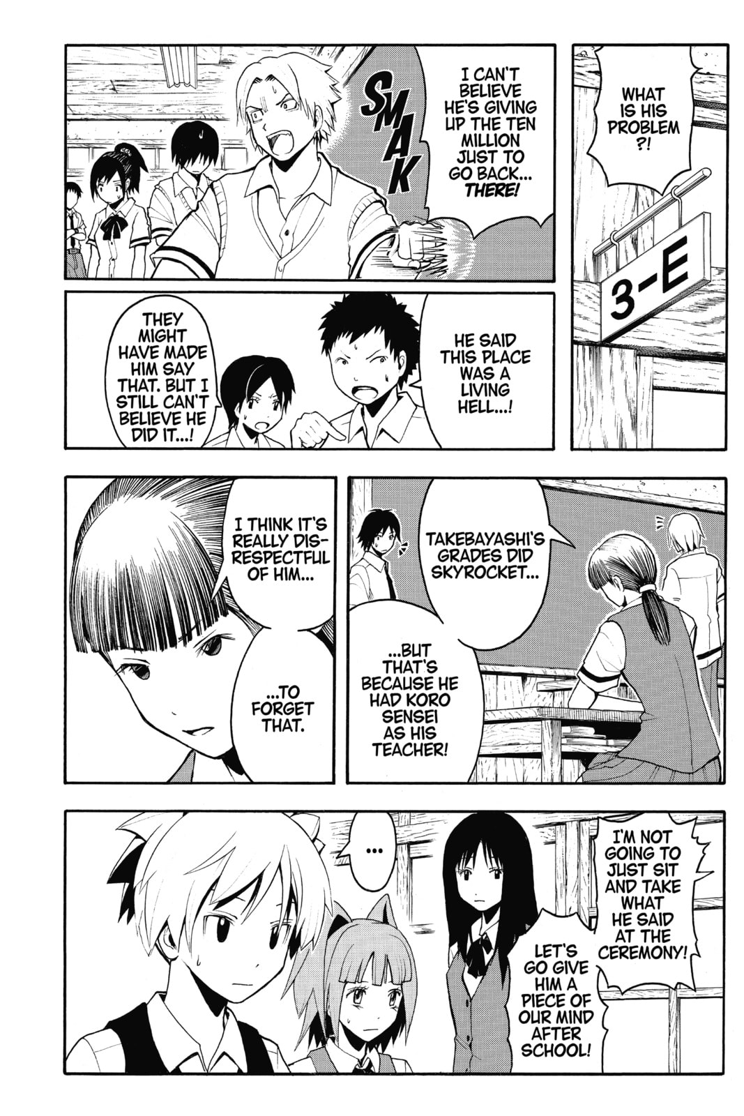 Read Assassination Classroom chapter 77 image 7 on Lezhin