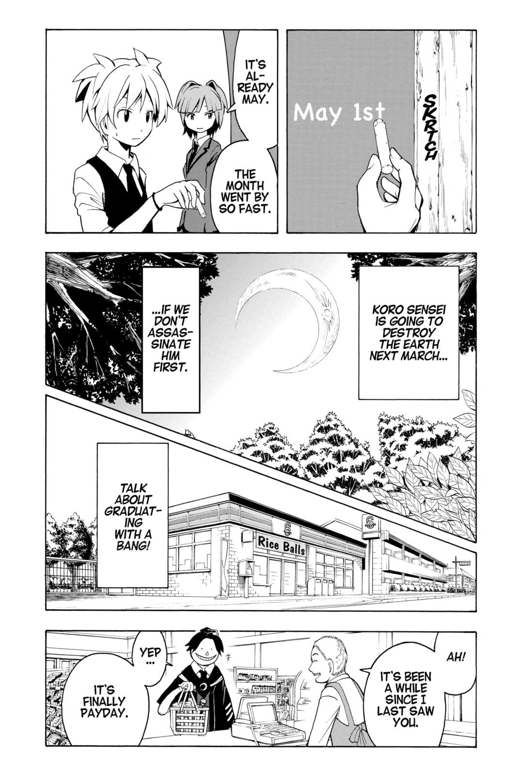Read Assassination Classroom chapter 8 image 1 on Lezhin