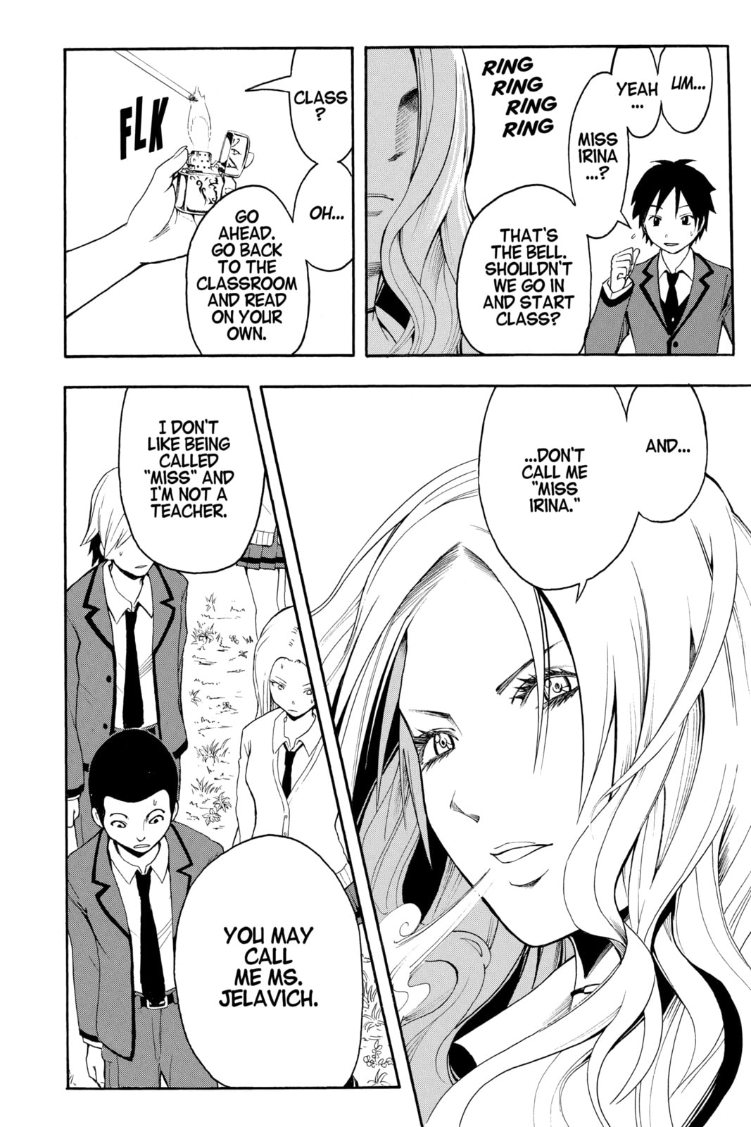 Read Assassination Classroom chapter 8 image 13 on Lezhin