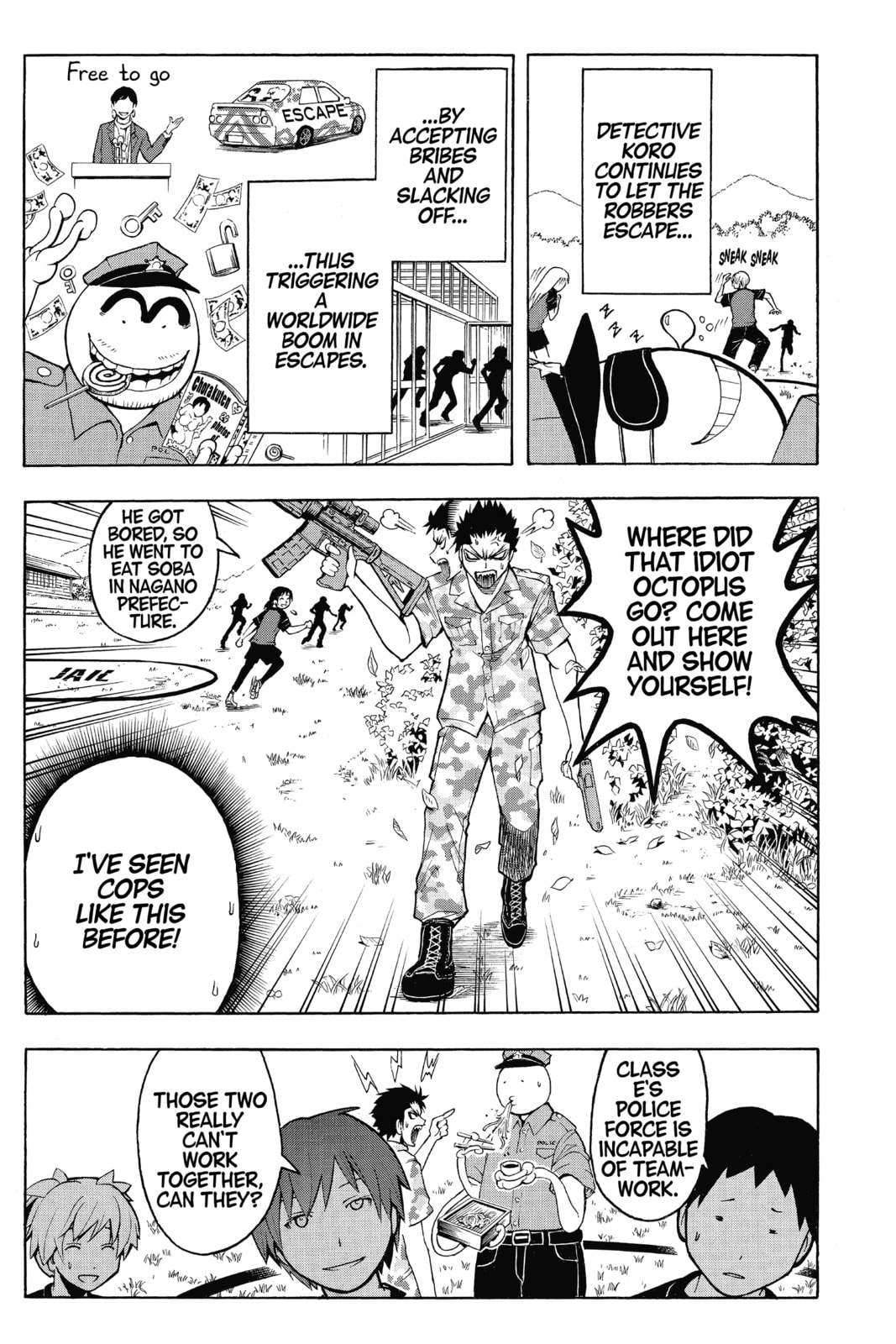 Read Assassination Classroom chapter 82 image 8 on Lezhin