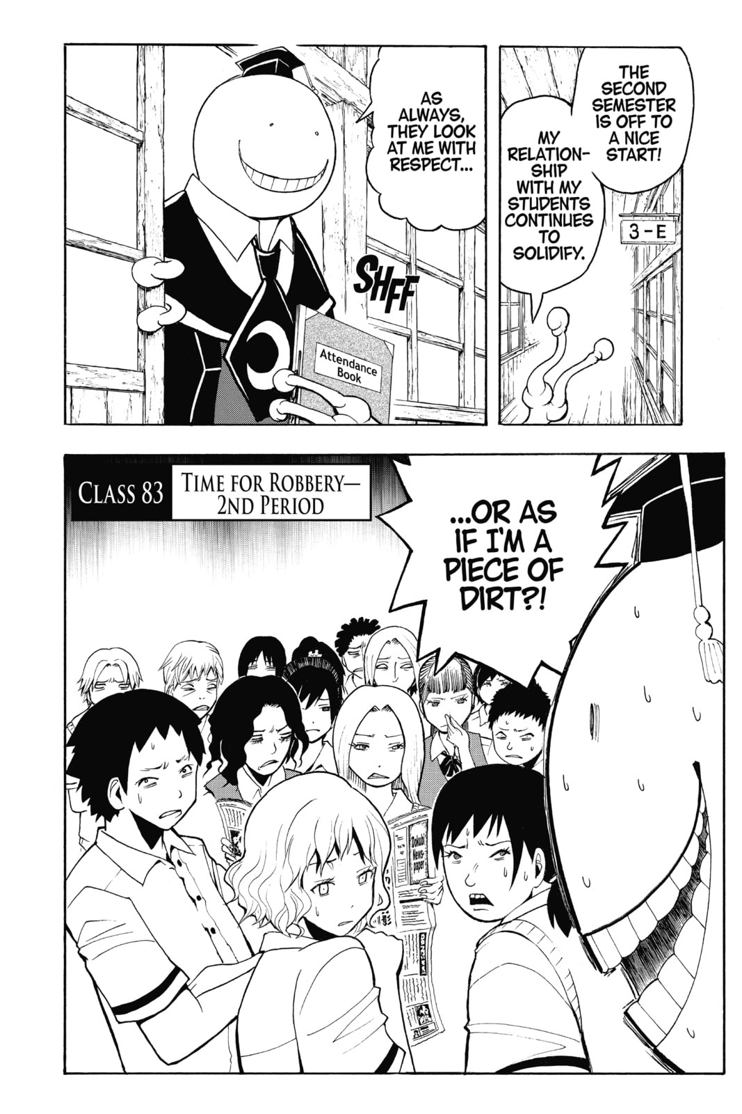 Read Assassination Classroom chapter 83 image 1 on Lezhin