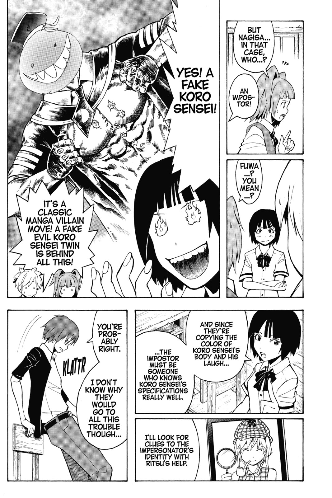 Read Assassination Classroom chapter 83 image 10 on Lezhin