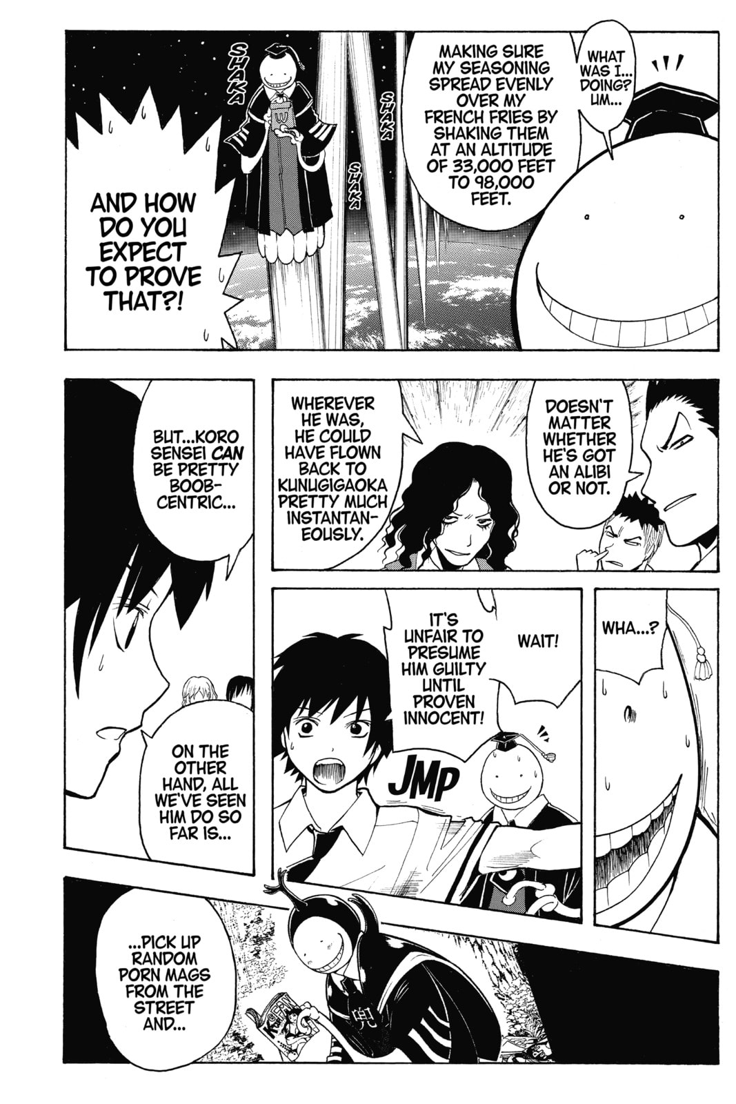 Read Assassination Classroom chapter 83 image 3 on Lezhin