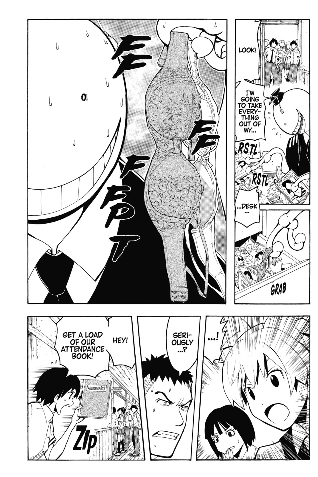 Read Assassination Classroom chapter 83 image 5 on Lezhin