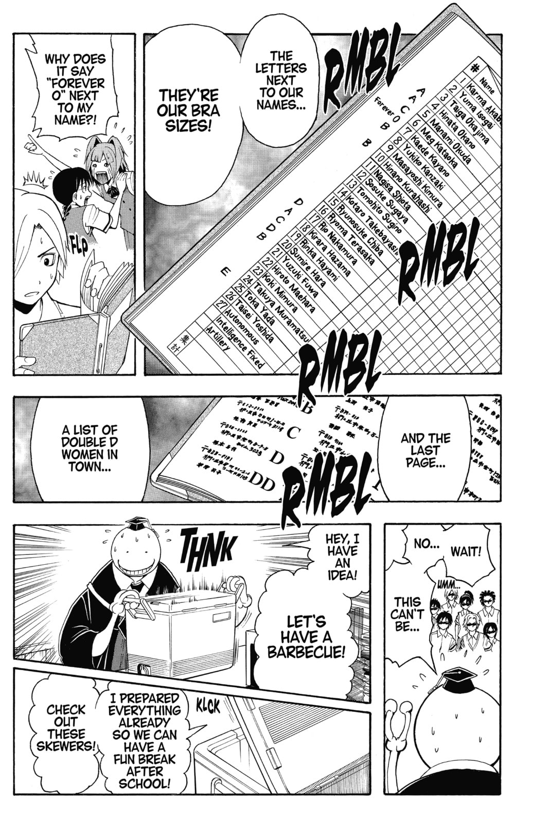 Read Assassination Classroom chapter 83 image 6 on Lezhin