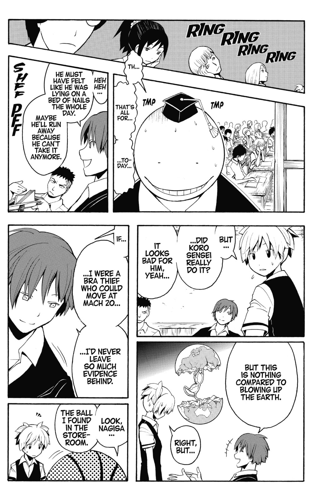 Read Assassination Classroom chapter 83 image 8 on Lezhin
