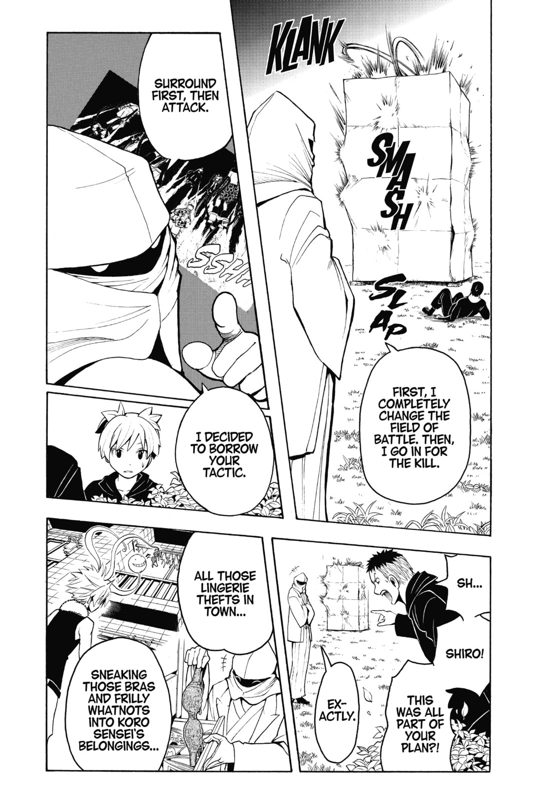 Read Assassination Classroom chapter 84 image 1 on Lezhin