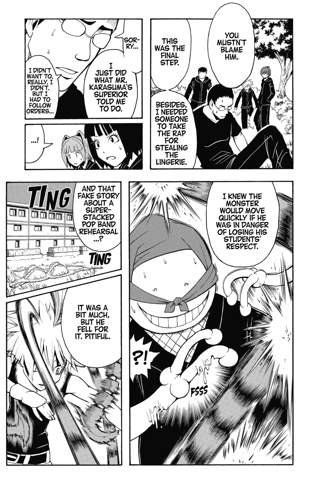 Read Assassination Classroom chapter 84 image 2 on Lezhin