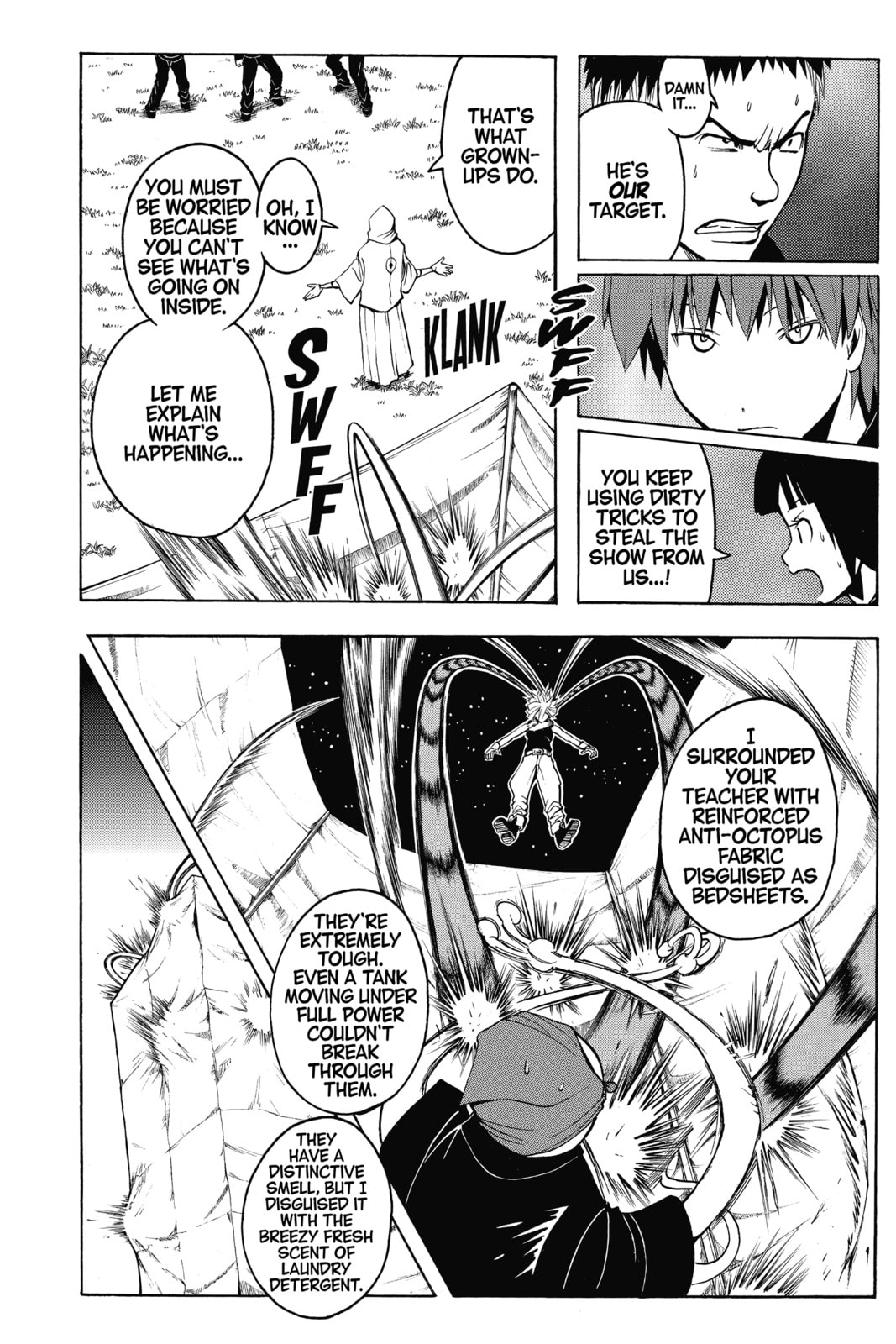 Read Assassination Classroom chapter 84 image 3 on Lezhin