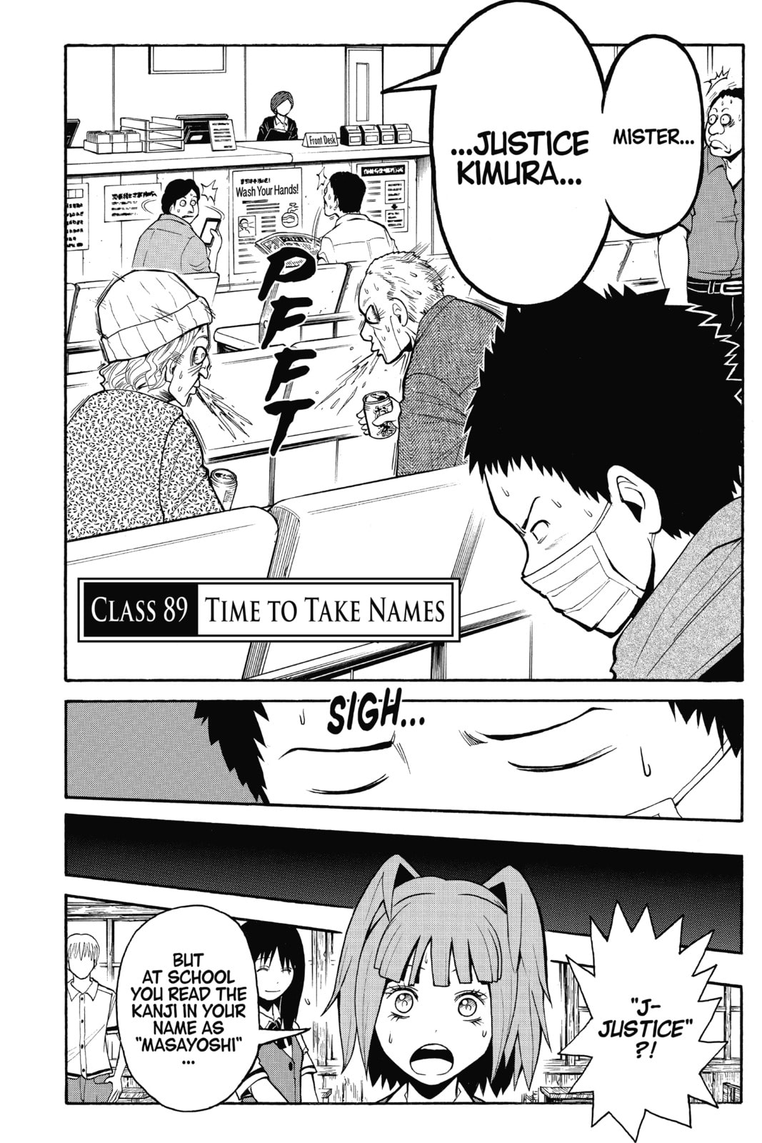 Read Assassination Classroom chapter 89 image 1 on Lezhin