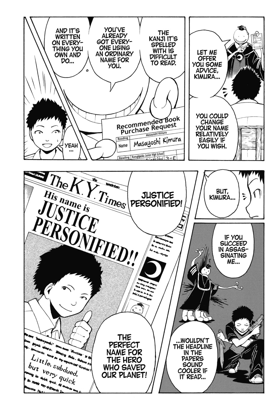 Read Assassination Classroom chapter 89 image 15 on Lezhin