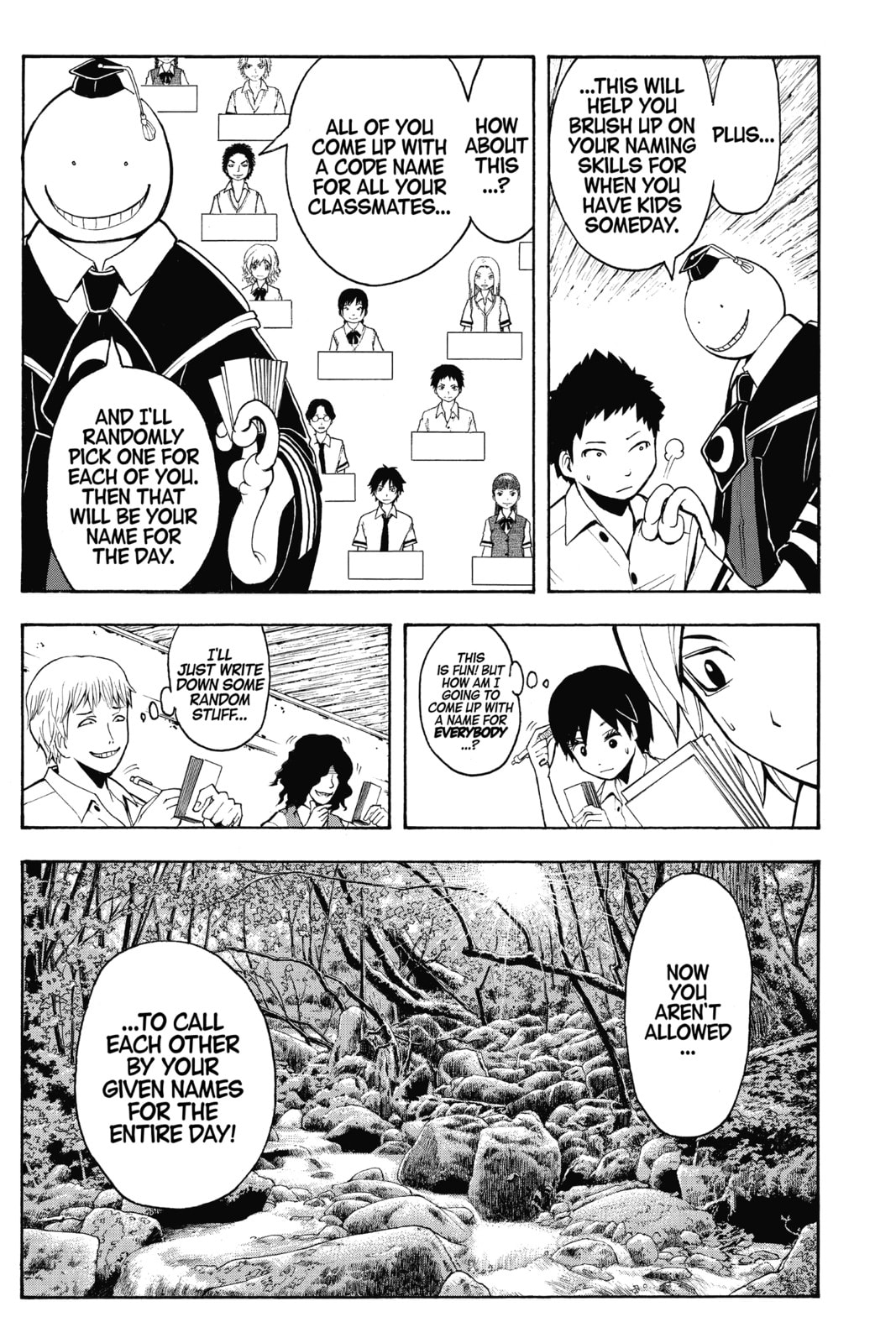 Read Assassination Classroom chapter 89 image 6 on Lezhin