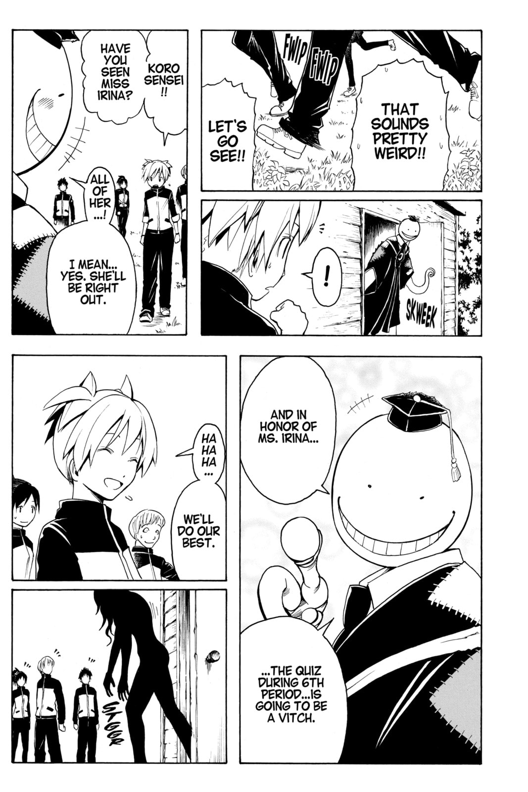 Read Assassination Classroom chapter 9 image 16 on Lezhin