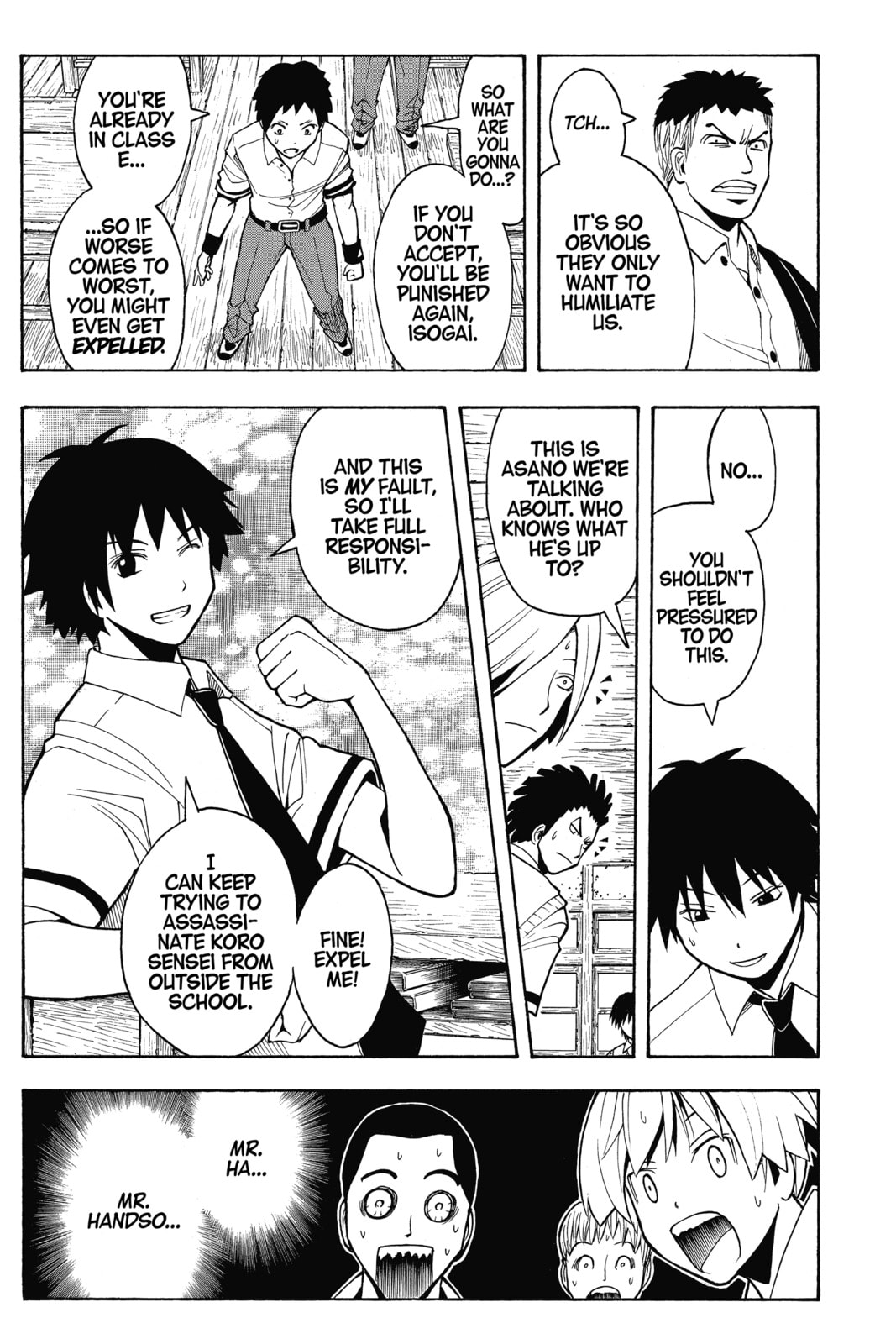 Read Assassination Classroom chapter 90 image 12 on Lezhin