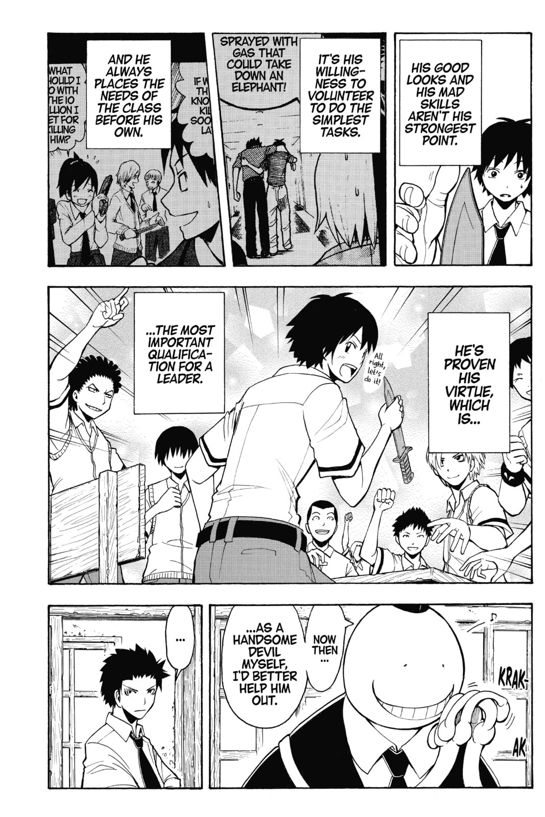 Read Assassination Classroom chapter 90 image 15 on Lezhin
