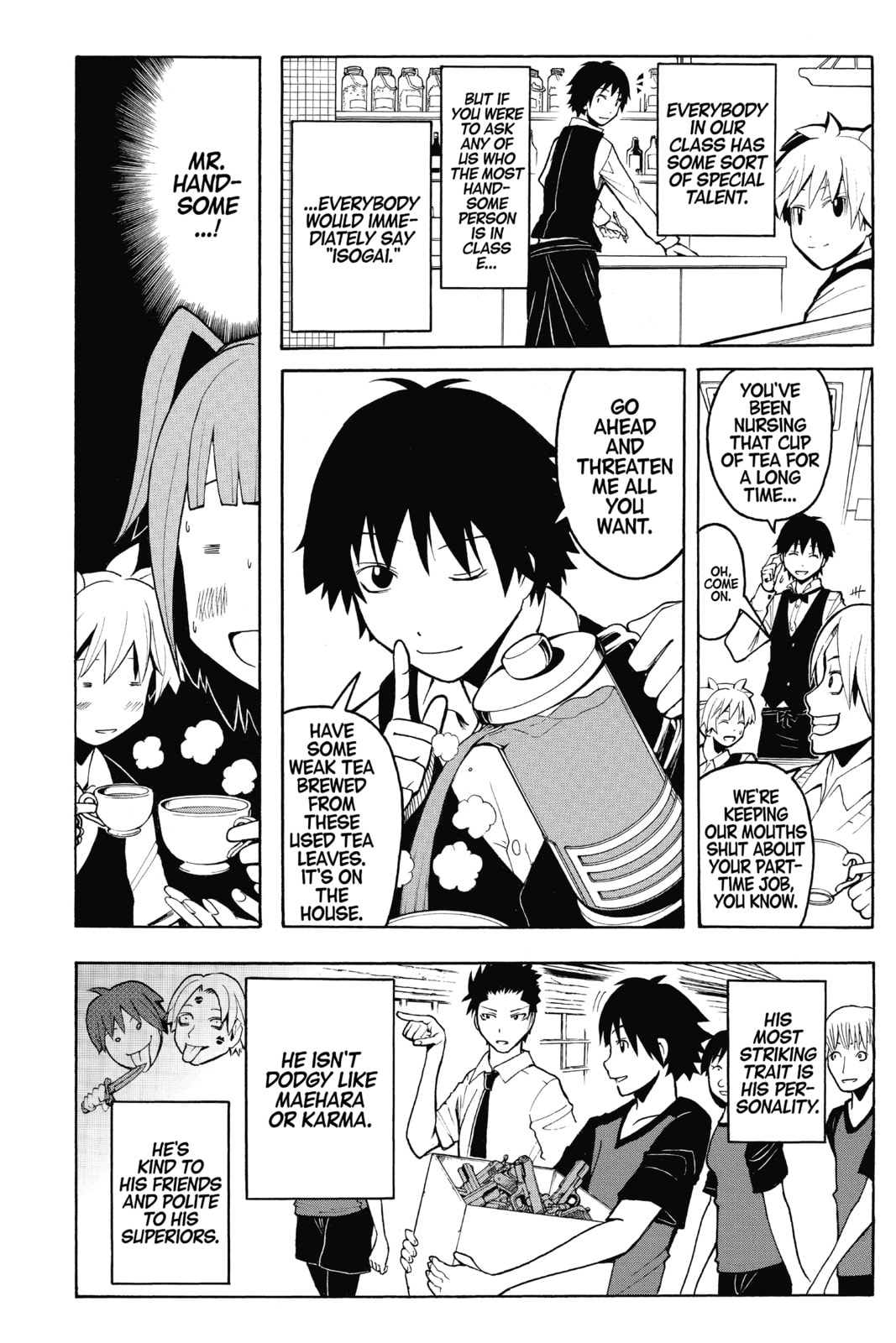 Read Assassination Classroom chapter 90 image 3 on Lezhin