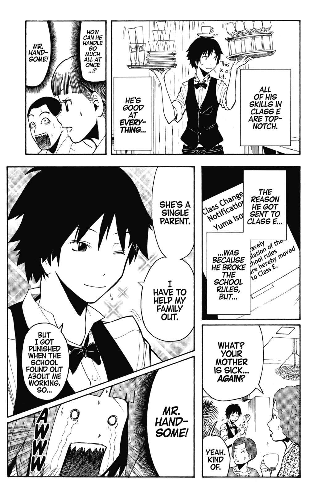 Read Assassination Classroom chapter 90 image 4 on Lezhin