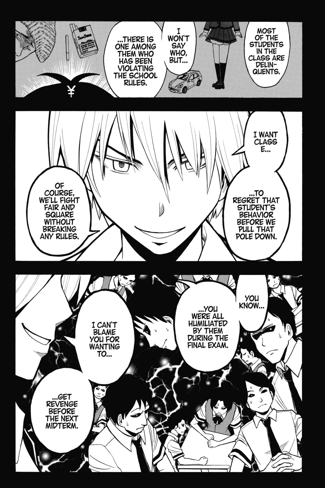 Read Assassination Classroom chapter 91 image 10 on Lezhin