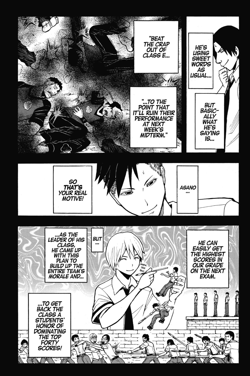 Read Assassination Classroom chapter 91 image 11 on Lezhin