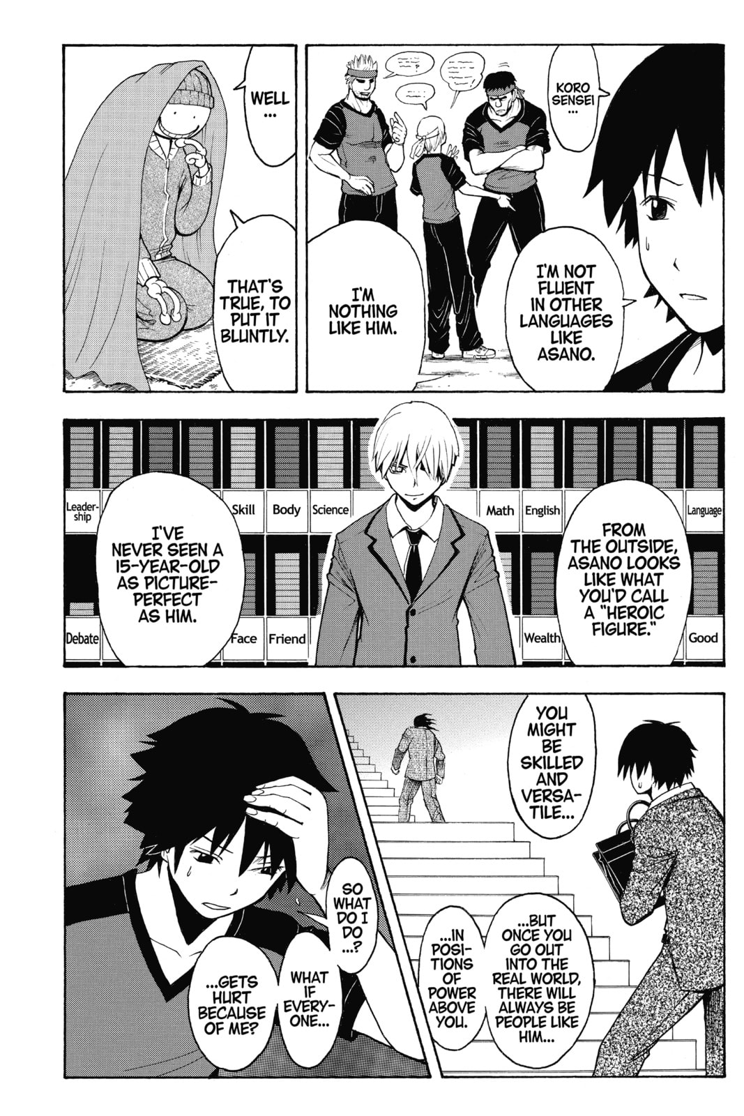 Read Assassination Classroom chapter 91 image 13 on Lezhin
