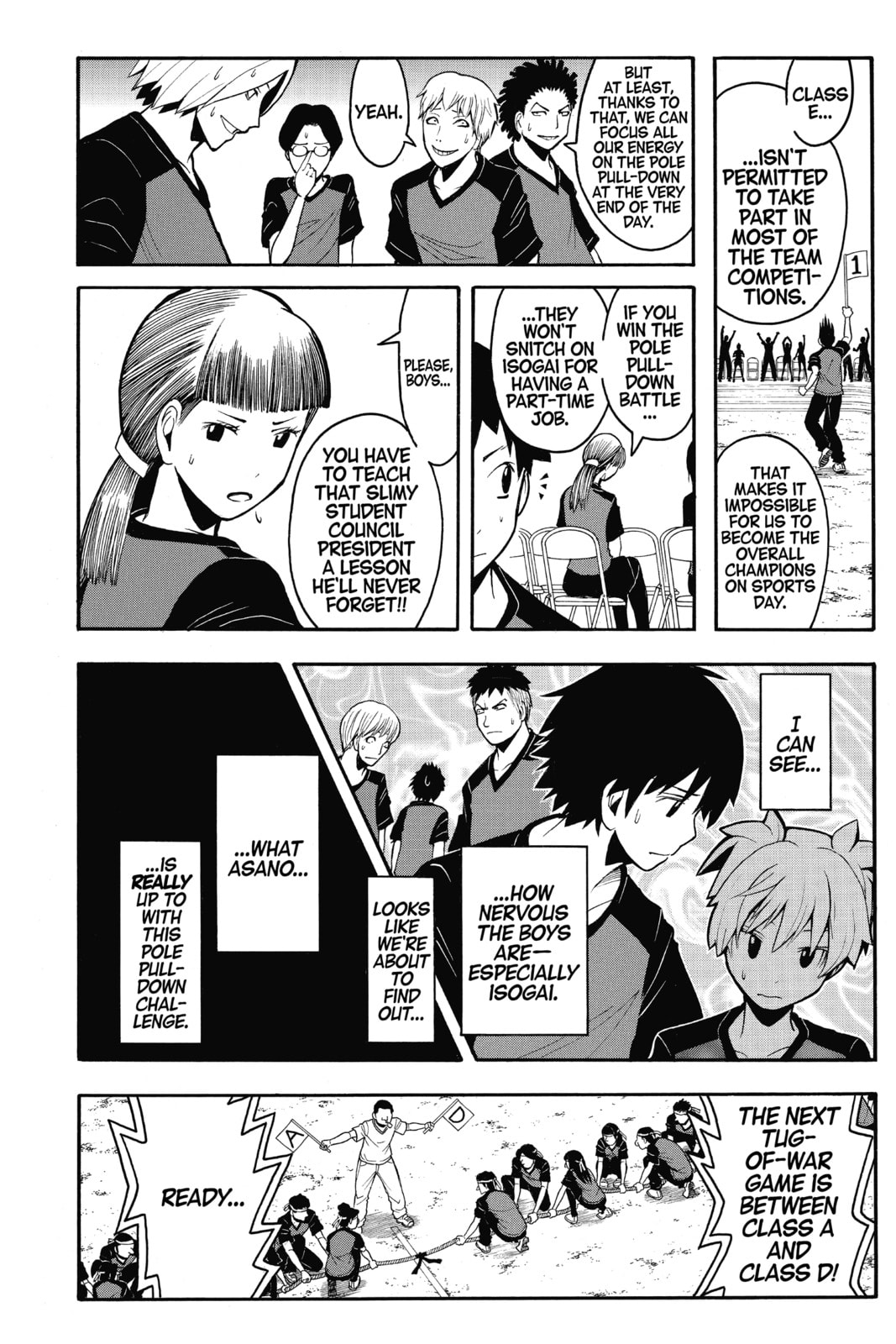 Read Assassination Classroom chapter 91 image 5 on Lezhin