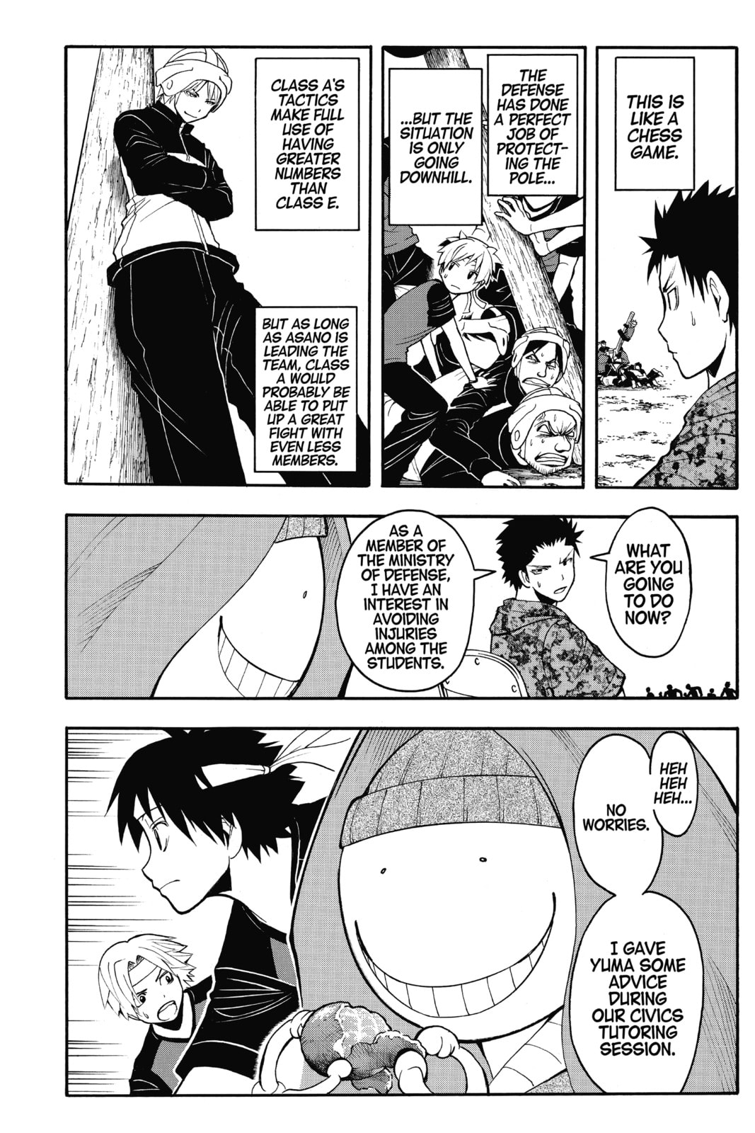 Read Assassination Classroom chapter 92 image 13 on Lezhin