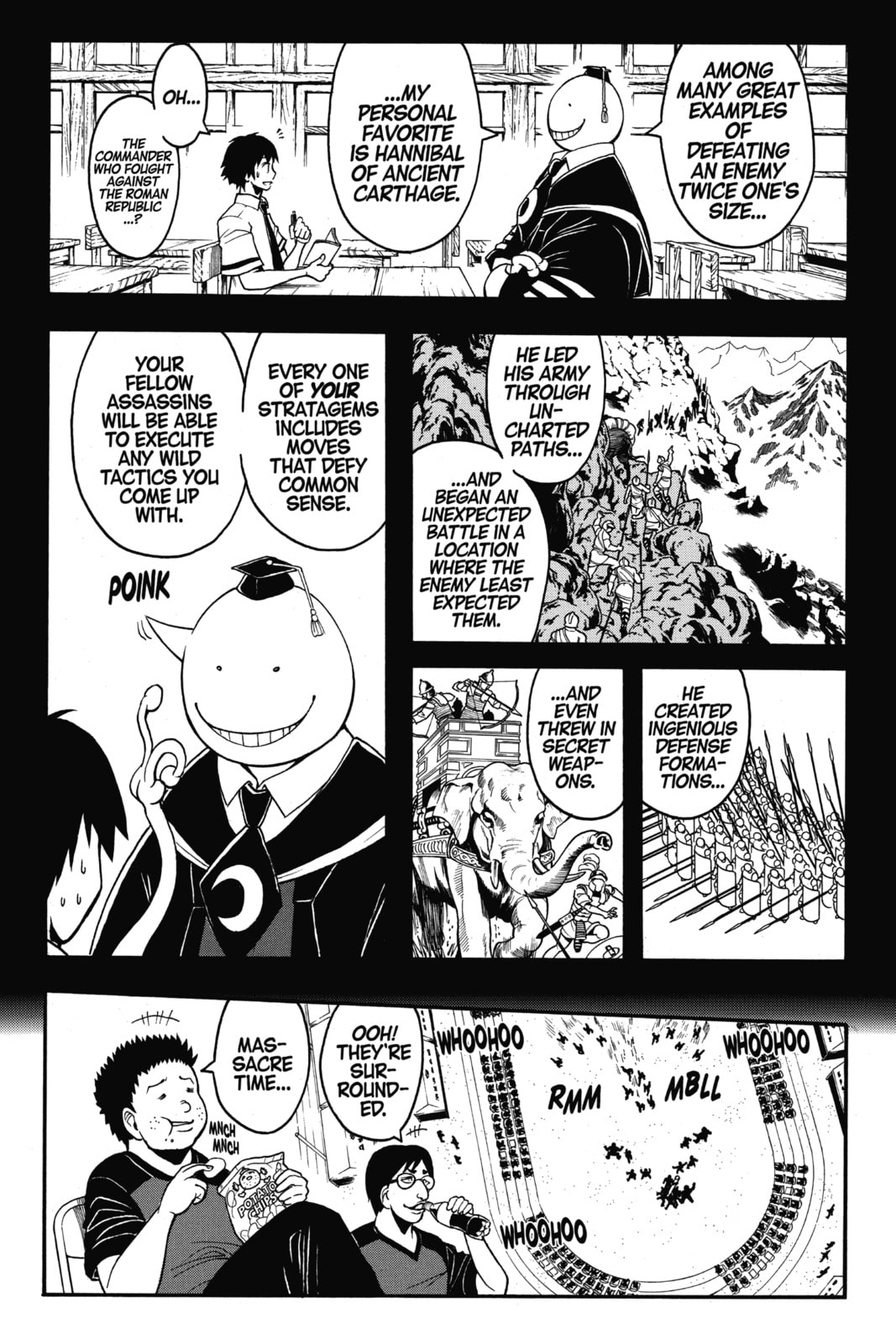 Read Assassination Classroom chapter 92 image 14 on Lezhin