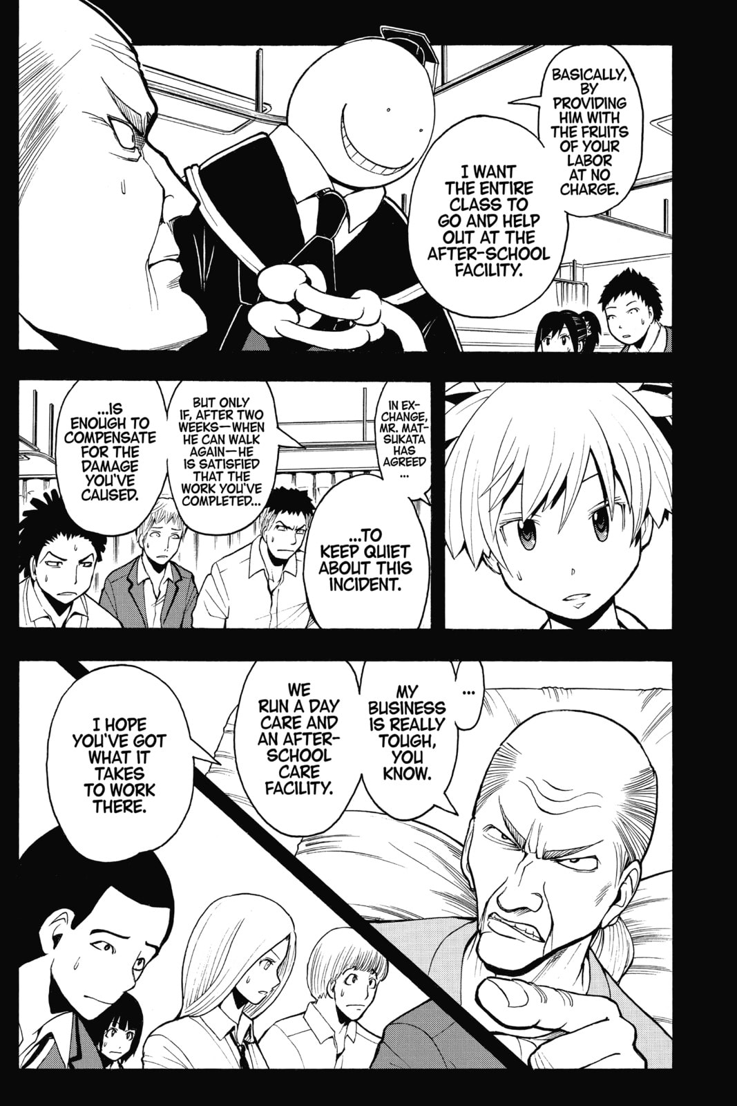 Read Assassination Classroom chapter 96 image 2 on Lezhin