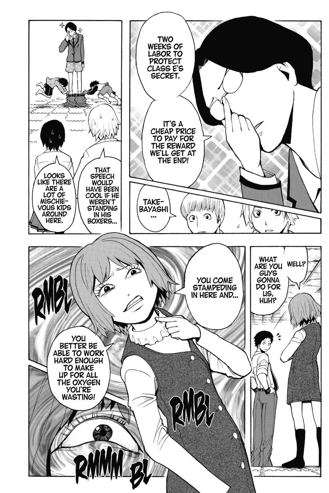 Read Assassination Classroom chapter 96 image 5 on Lezhin