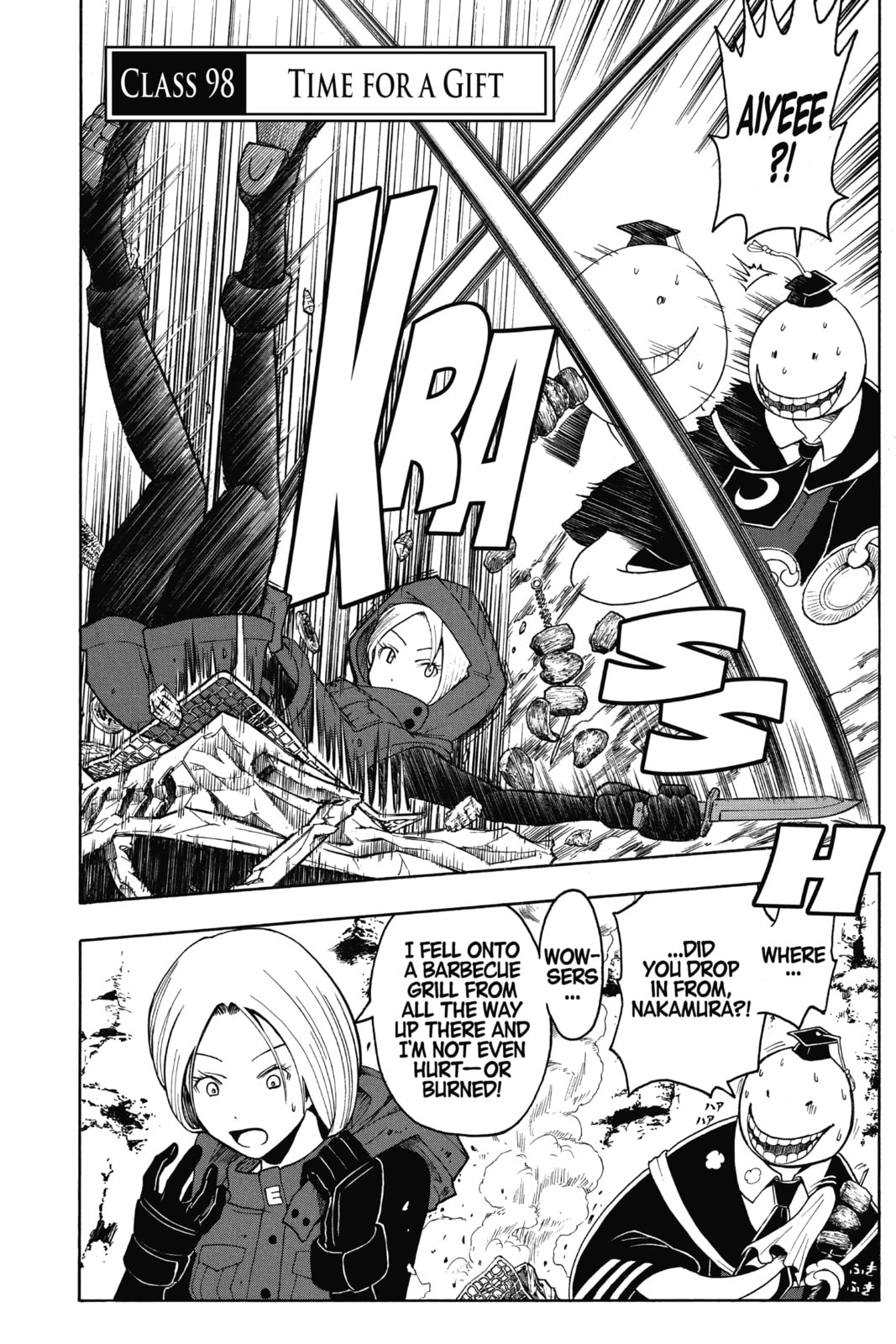 Read Assassination Classroom chapter 98 image 1 on Lezhin