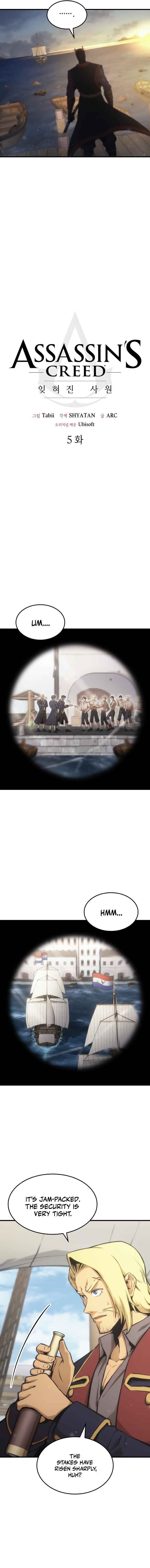 Read Assassin’s Creed chapter 5 image 8 on Lezhin