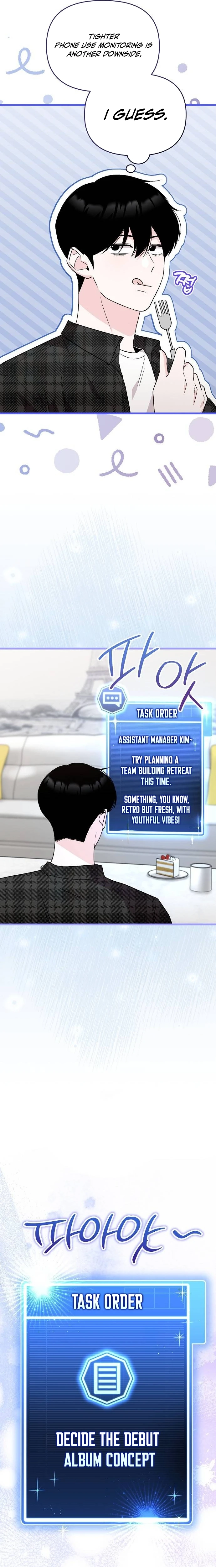 Read Assistant Manager Kim Hates Idols chapter 16 image 9 on Lezhin