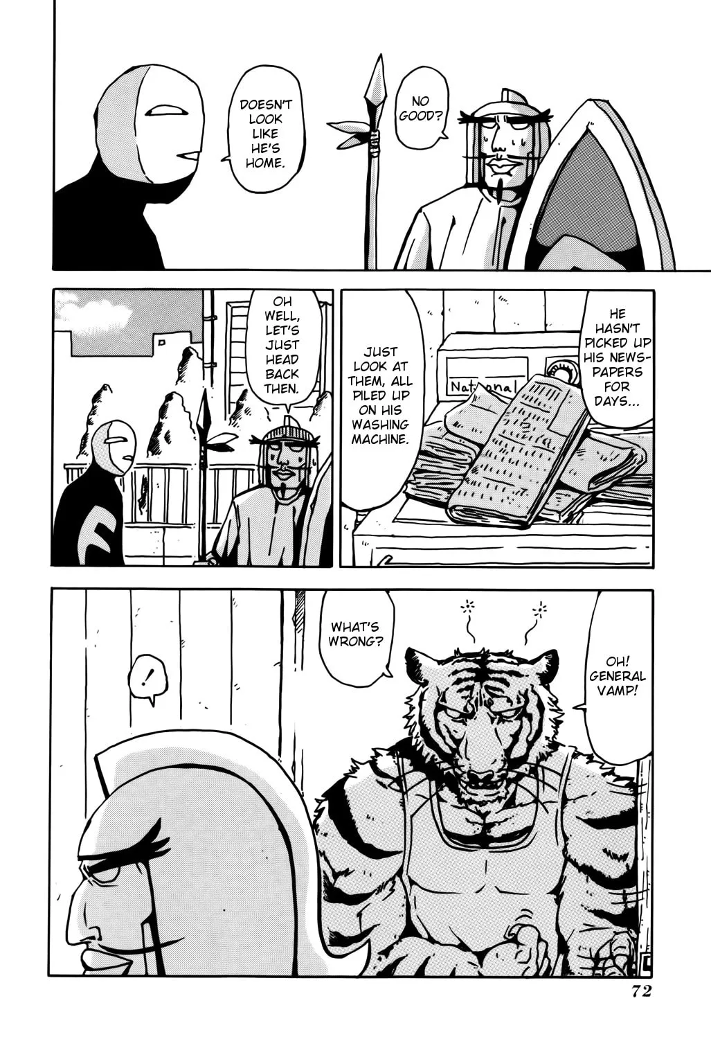 Astro Fighter Sunred Chapter 8 page 4 - 